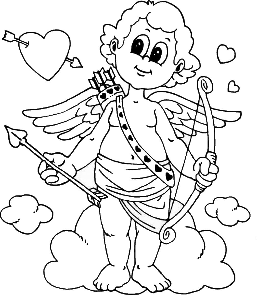 Valentines Day Coloring Pages For Kids
 Valentine’s Day Coloring Pages