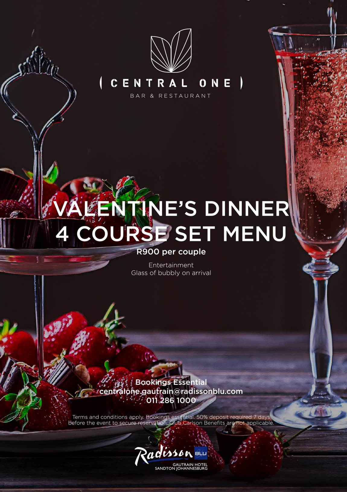 Valentines Day Dinner Restaurants
 Valentines Day Dinner at Central e Restaurant