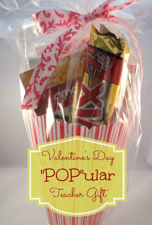 Valentines Day Gift Ideas Teachers
 "Pop" ular Valentine Teacher Gift Idea