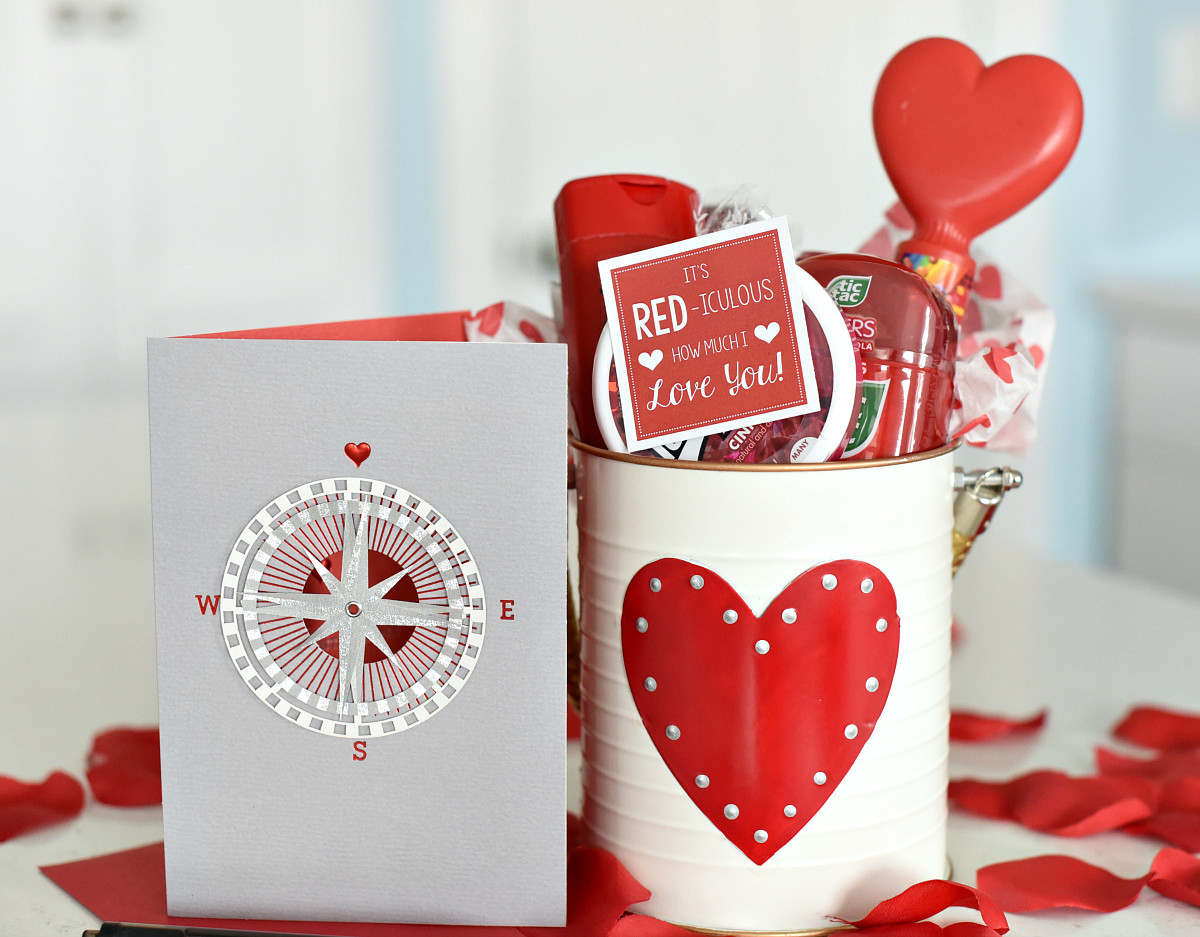 Valentines Gift Baskets For Him Ideas
 Cute Valentine s Day Gift Idea RED iculous Basket