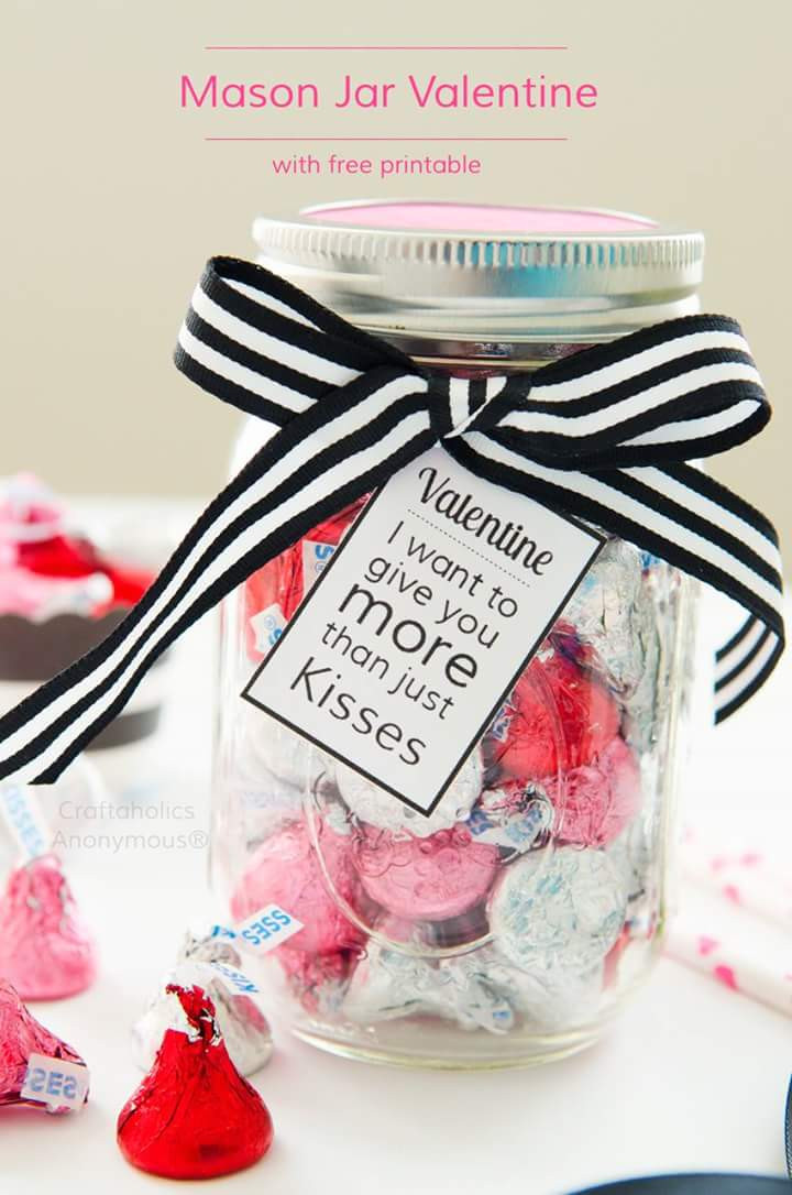 Valentines Gift Ideas For Boyfriend Yahoo
 45 Crafty Cute Mason Jar Ideas for Valentine’s Day