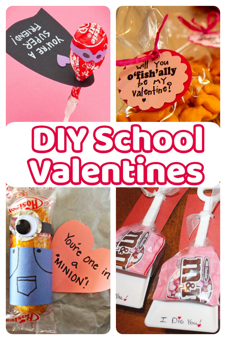 Valentines Gift Ideas For College Students
 DIY School Valentine Cards for Classmates and Teachers