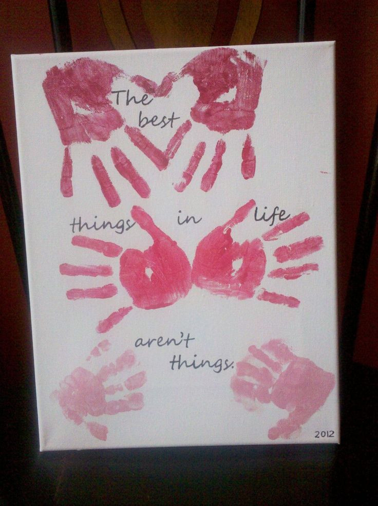 Valentines Gift Ideas For Dad
 18 best images about Hand Foot Prints for Kids on