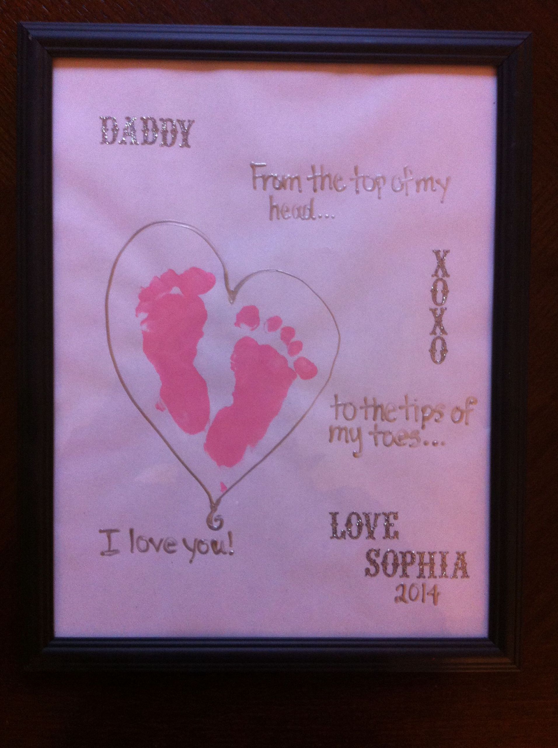 Valentines Gift Ideas For Dad
 Valentines day t idea made this for my husband from