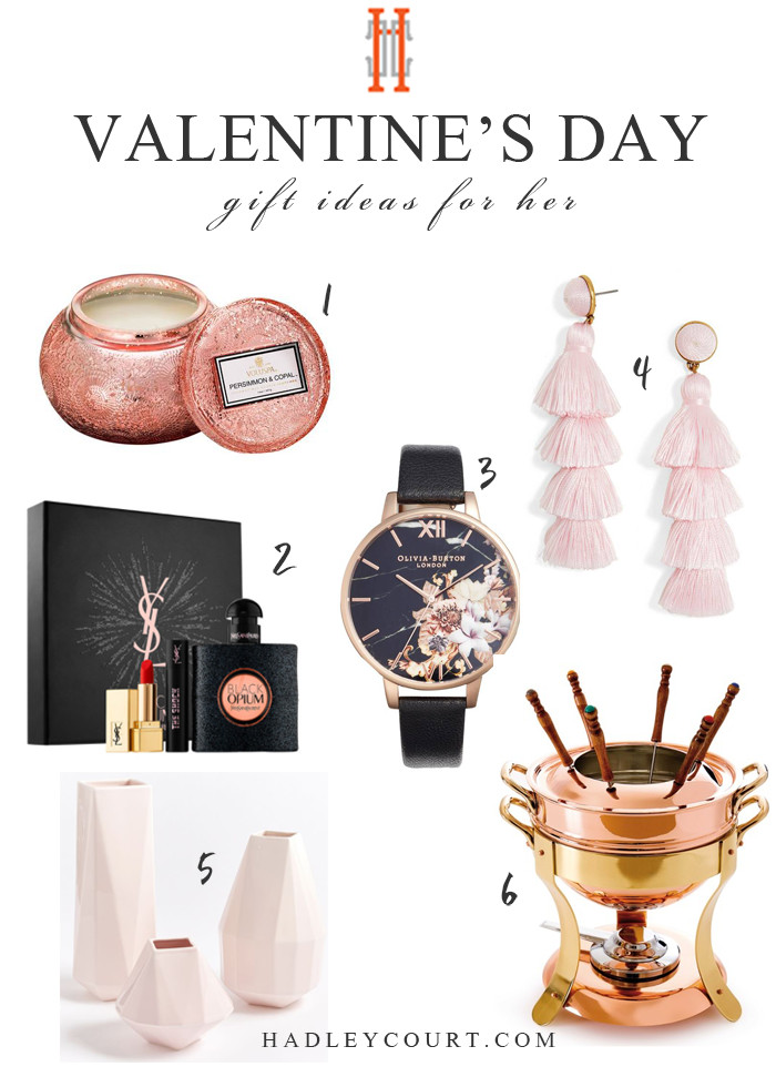 Valentines Gift Ideas For Her Pinterest
 Valentine s Day Gift Ideas for Her Hadley Court