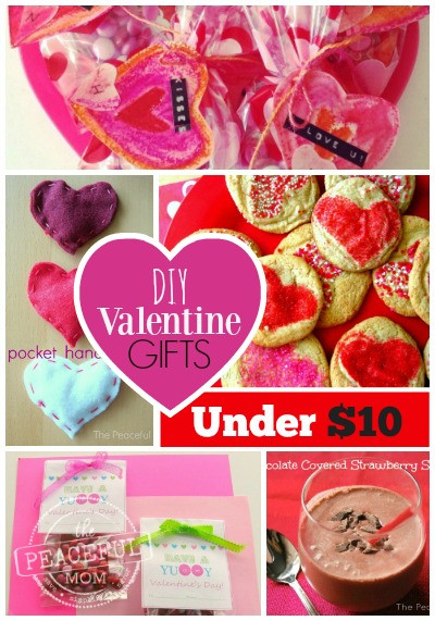 Valentines Gift Ideas For Mom
 DIY Valentine Gifts for $10 or Less The Peaceful Mom