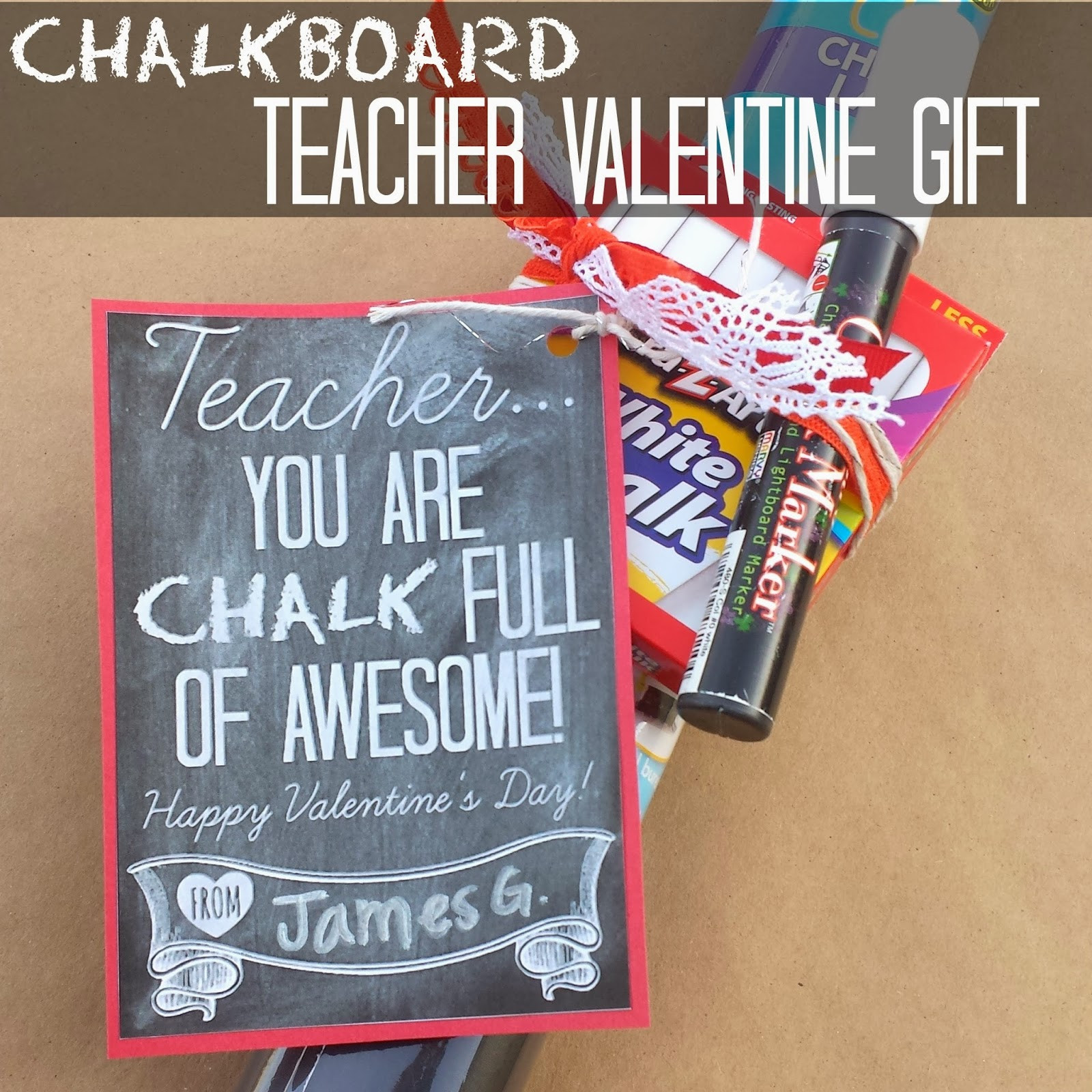 Valentines Gift Ideas For Teachers
 Valentine s Day Gifts For Teachers Eighteen25