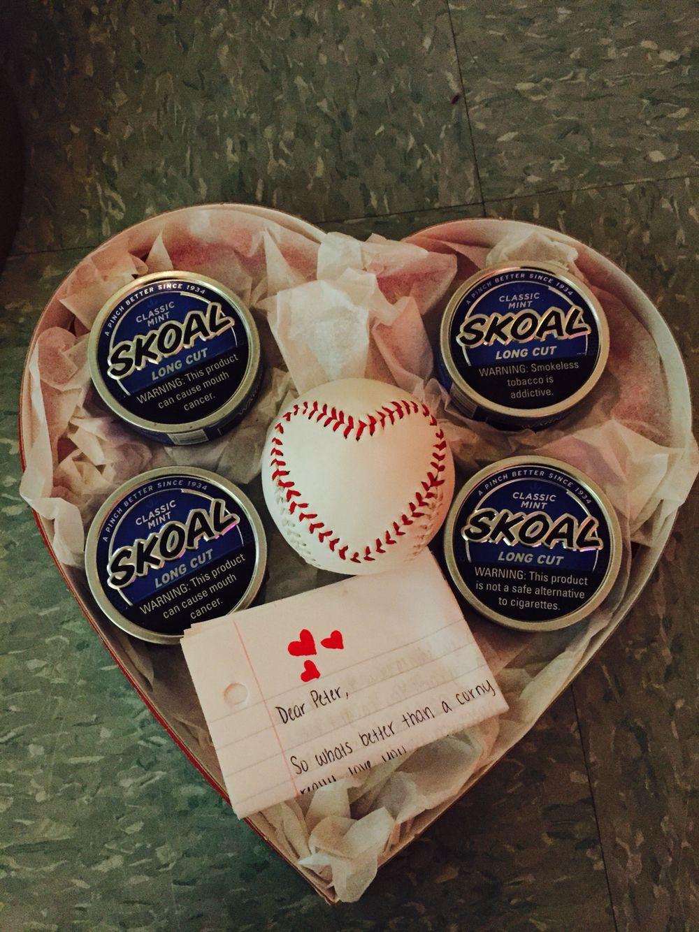 Valentines Gift Ideas For Your Boyfriend
 Valentine s Day t for him baseball girlfriend