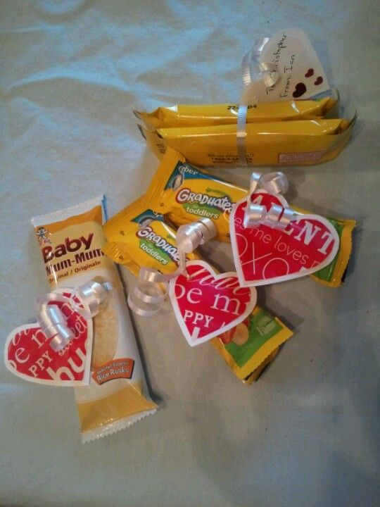 Valentines Gifts For Baby
 Valentine s for baby or toddler at daycare or preschool