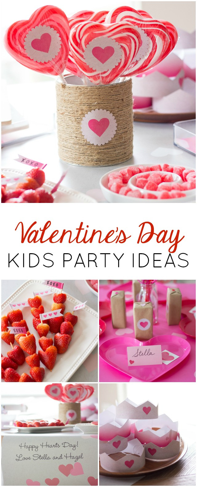 Valentines Kids Party
 A Heart Filled Valentines Party