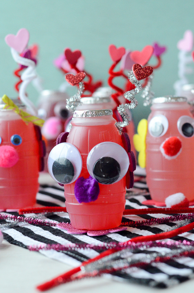 Valentines Kids Party
 Love Bug Juice Boxes Valentine s Party Idea for Kids
