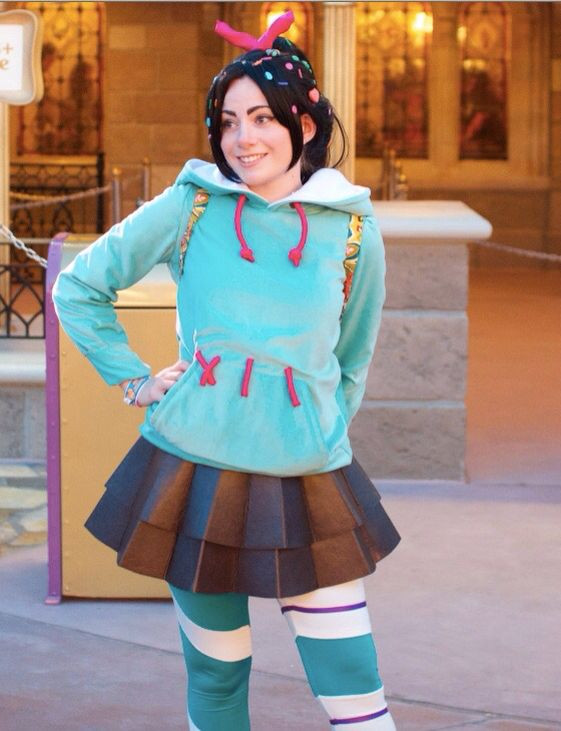 Vanellope Von Schweetz Costume DIY
 Vanellope Von Schweetz Cosplay