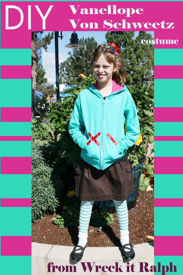 Vanellope Von Schweetz Costume DIY
 costume Archives Saving Up for Disney