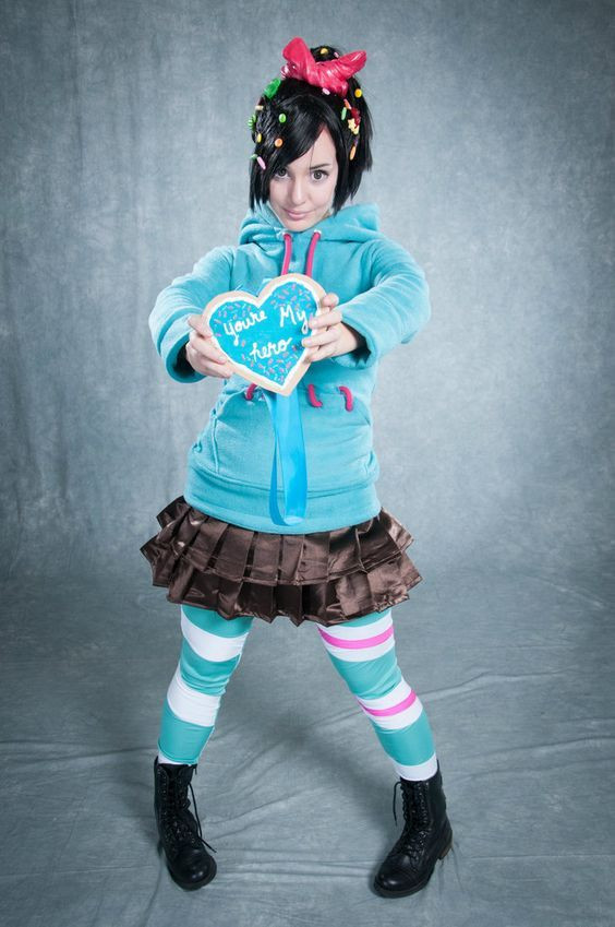 Vanellope Von Schweetz Costume DIY
 DIY Vanellope von Schweetz Costume