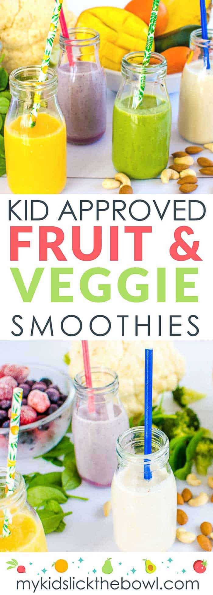Veg And Fruit Smoothies
 Fruit and Veggie Smoothies For Kids