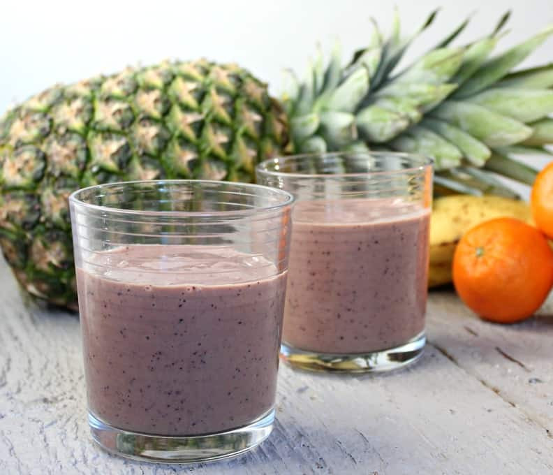 Veg And Fruit Smoothies
 Smoothie with Fruit and Veggies Beyond The Chicken Coop