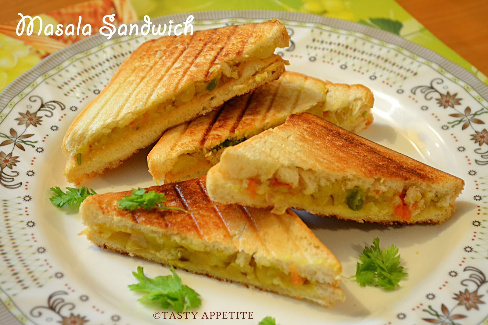 Veg Sandwich Recipes Indian
 How to make Grilled Masala Sandwich Indian Style