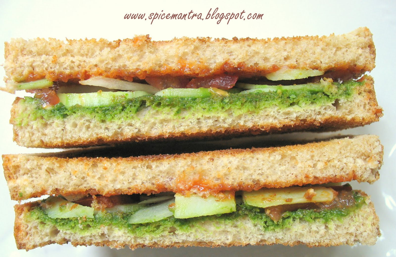 Veg Sandwich Recipes Indian
 Treat your tongue Indian version of Ve able Vegan