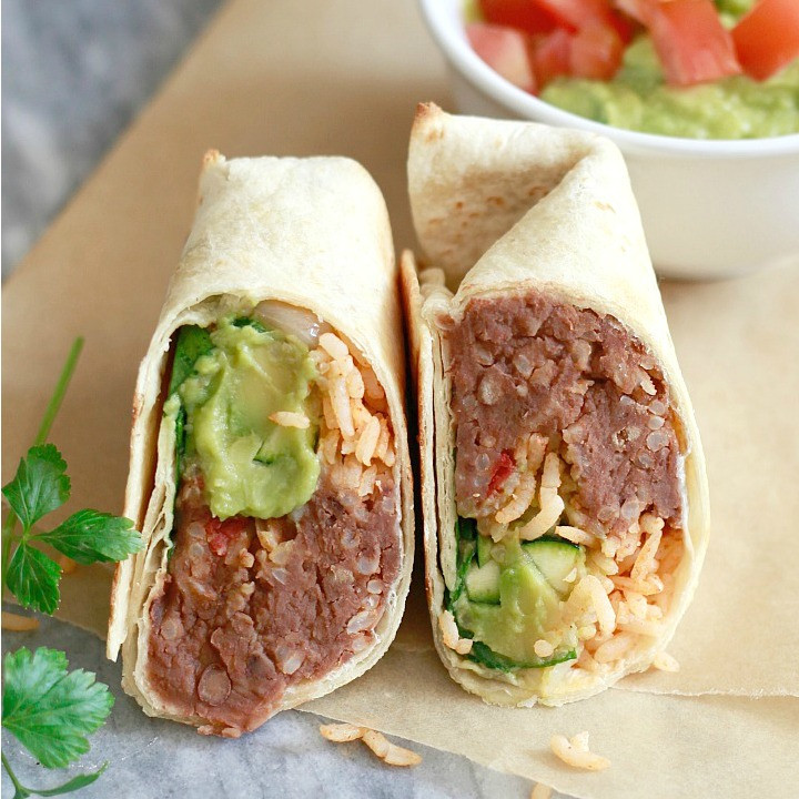 Vegan Burrito Recipes
 Healthy Make Ahead Burritos Yummy Mummy Kitchen
