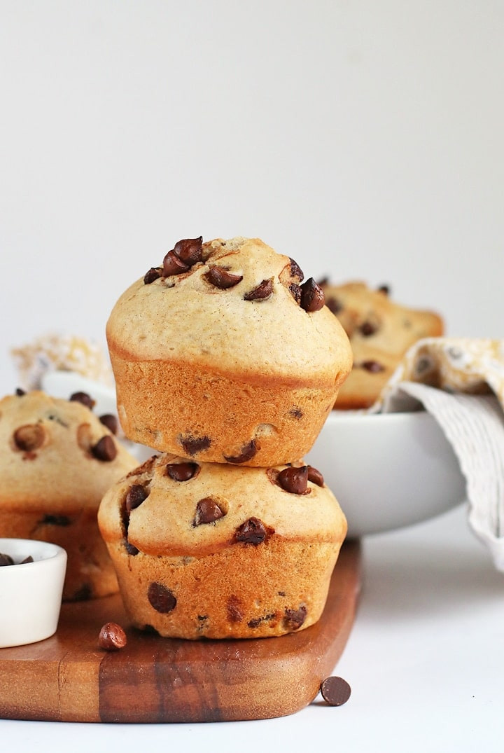 Vegan Chocolate Chip Muffins
 Vegan Chocolate Chip Muffins