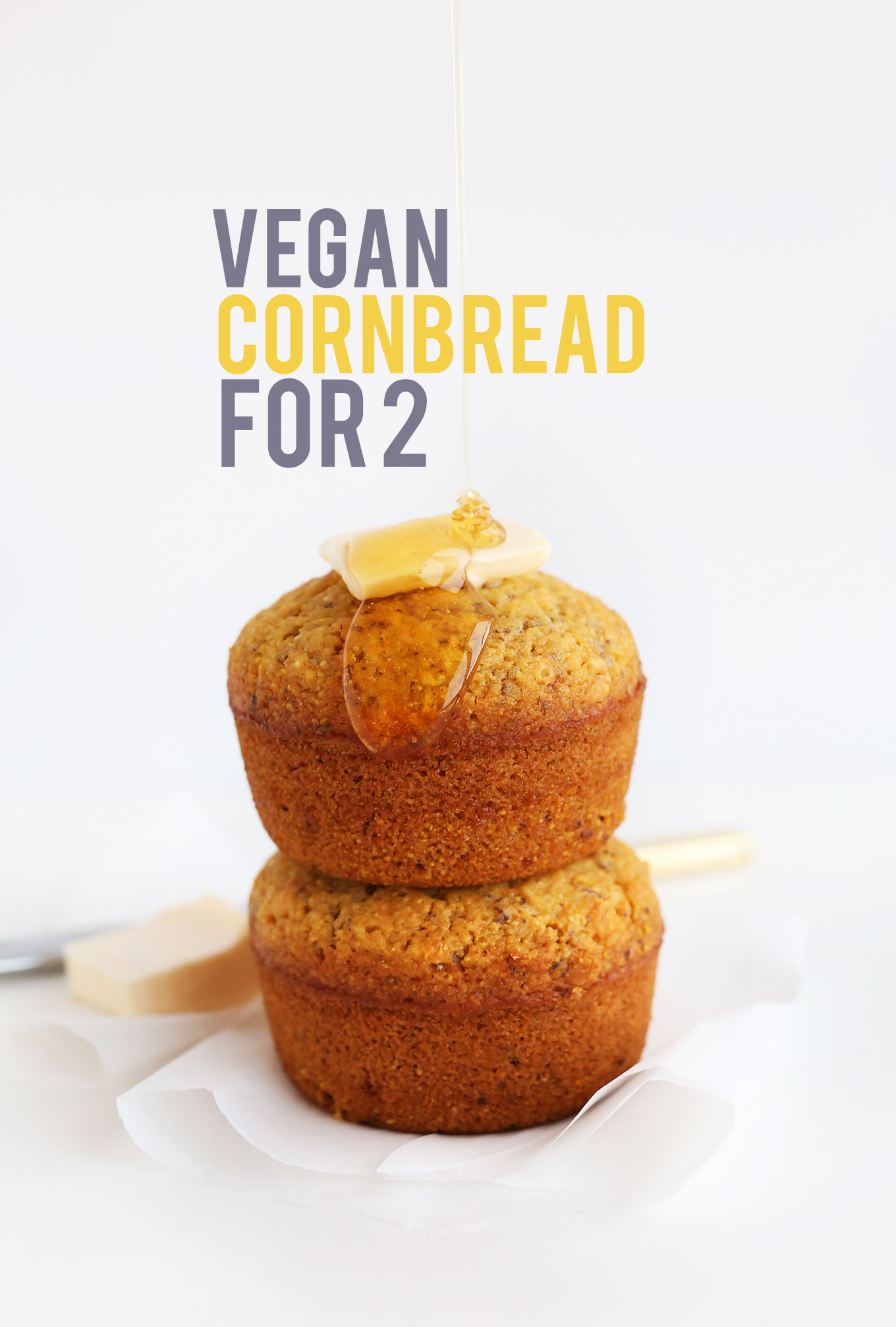 Vegan Cornbread Recipe
 Vegan Cornbread for 2