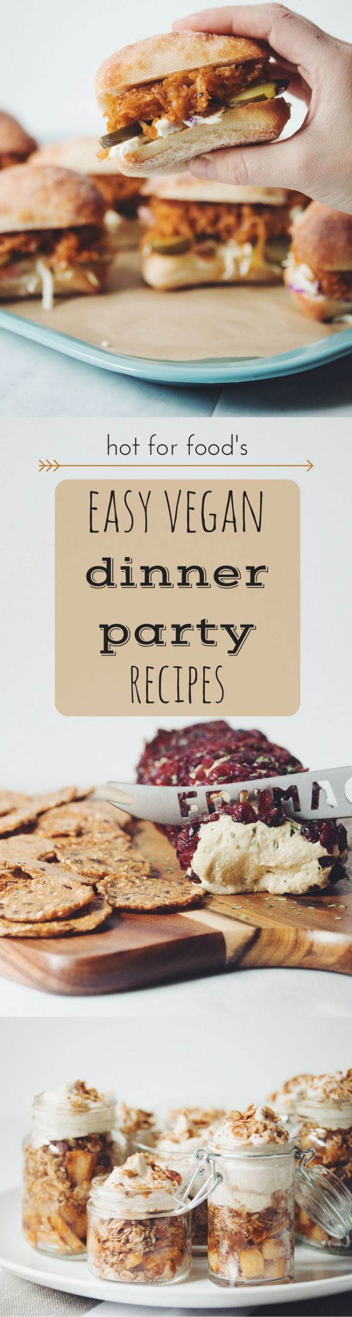 Vegan Dinner Party Ideas
 Herbed nut cheese log Recipe