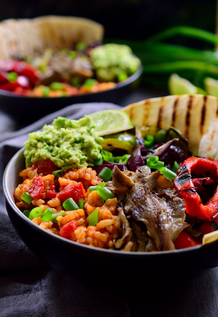 Vegan Mexican Rice
 Vegan Mexican Rice Fajita Bowl