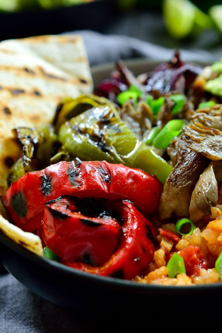 Vegan Mexican Rice
 Vegan Mexican Rice Fajita Bowl