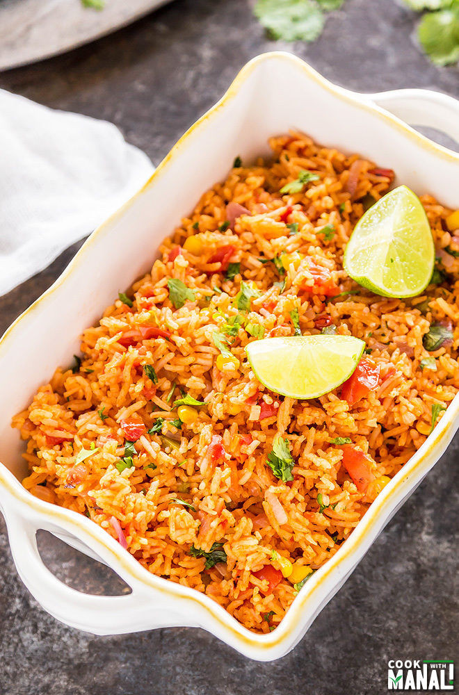 Vegan Mexican Rice
 Ve arian Mexican Rice Cook With Manali