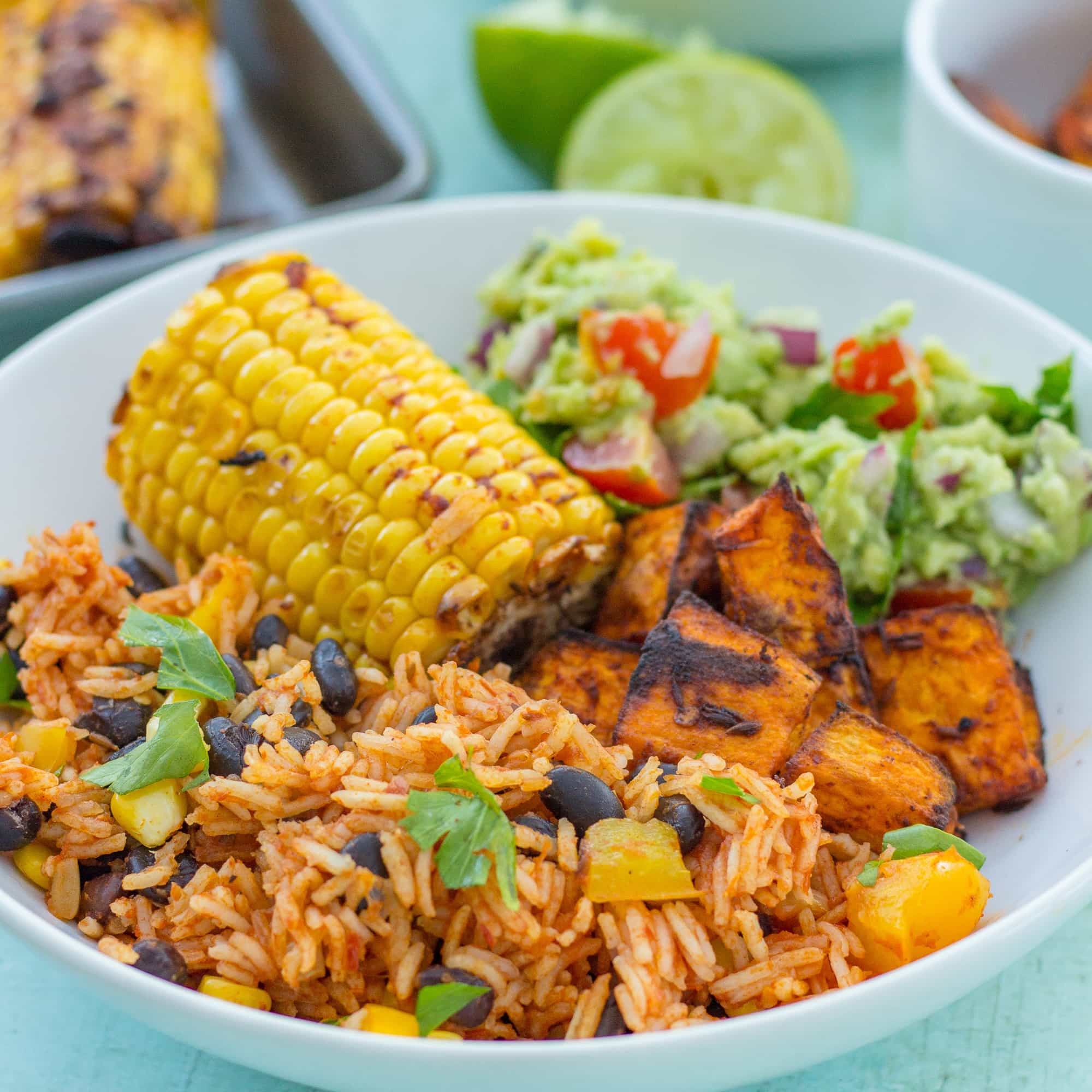 Vegan Mexican Rice
 Easy e Pot Mexican Rice with Black Beans and Corn Vegan