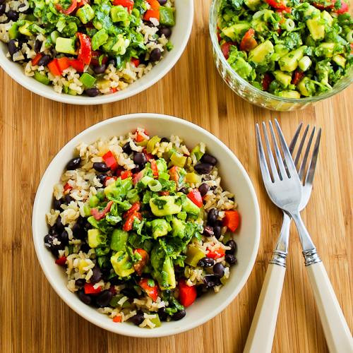 Vegan Mexican Rice
 Slow Cooker Vegan Brown Rice Mexican Bowl with Black Beans