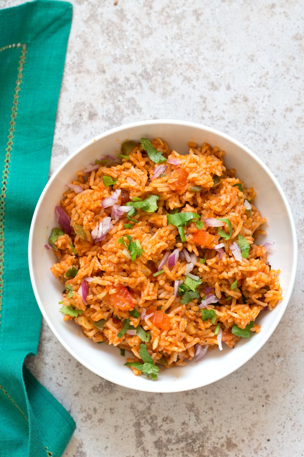 Vegan Mexican Rice
 Vegan Spanish Rice Bowl with Taco Spice Roasted