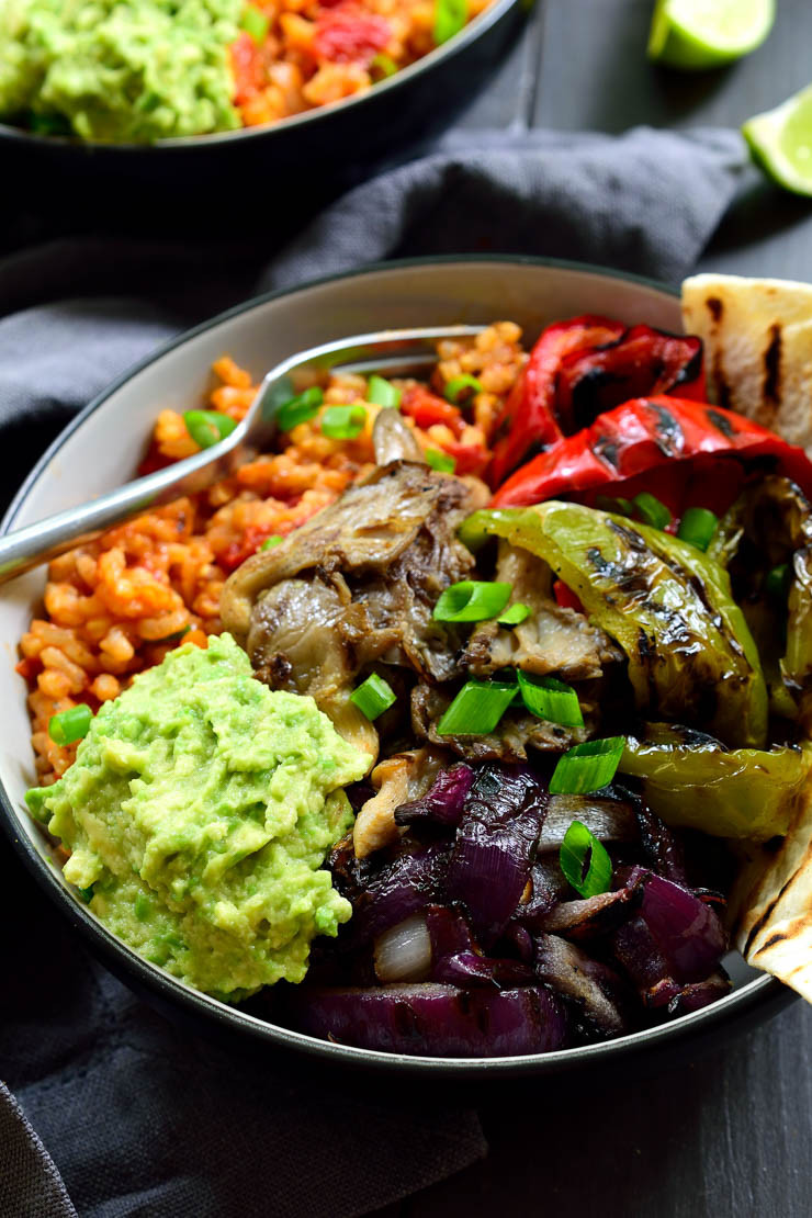 Vegan Mexican Rice
 Vegan Mexican Rice Fajita Bowl