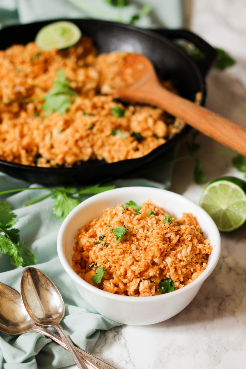 Vegan Mexican Rice
 Cauliflower Mexican Rice Paleo Vegan Keto Whole30