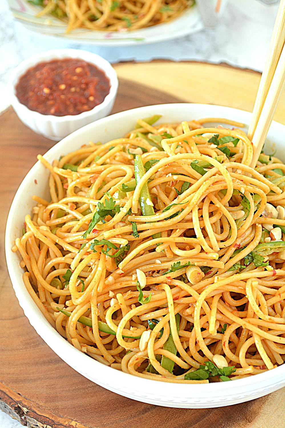 Vegan Noodles Recipe
 Vegan Spicy Peanut Noodles Spicy peanut noodles with