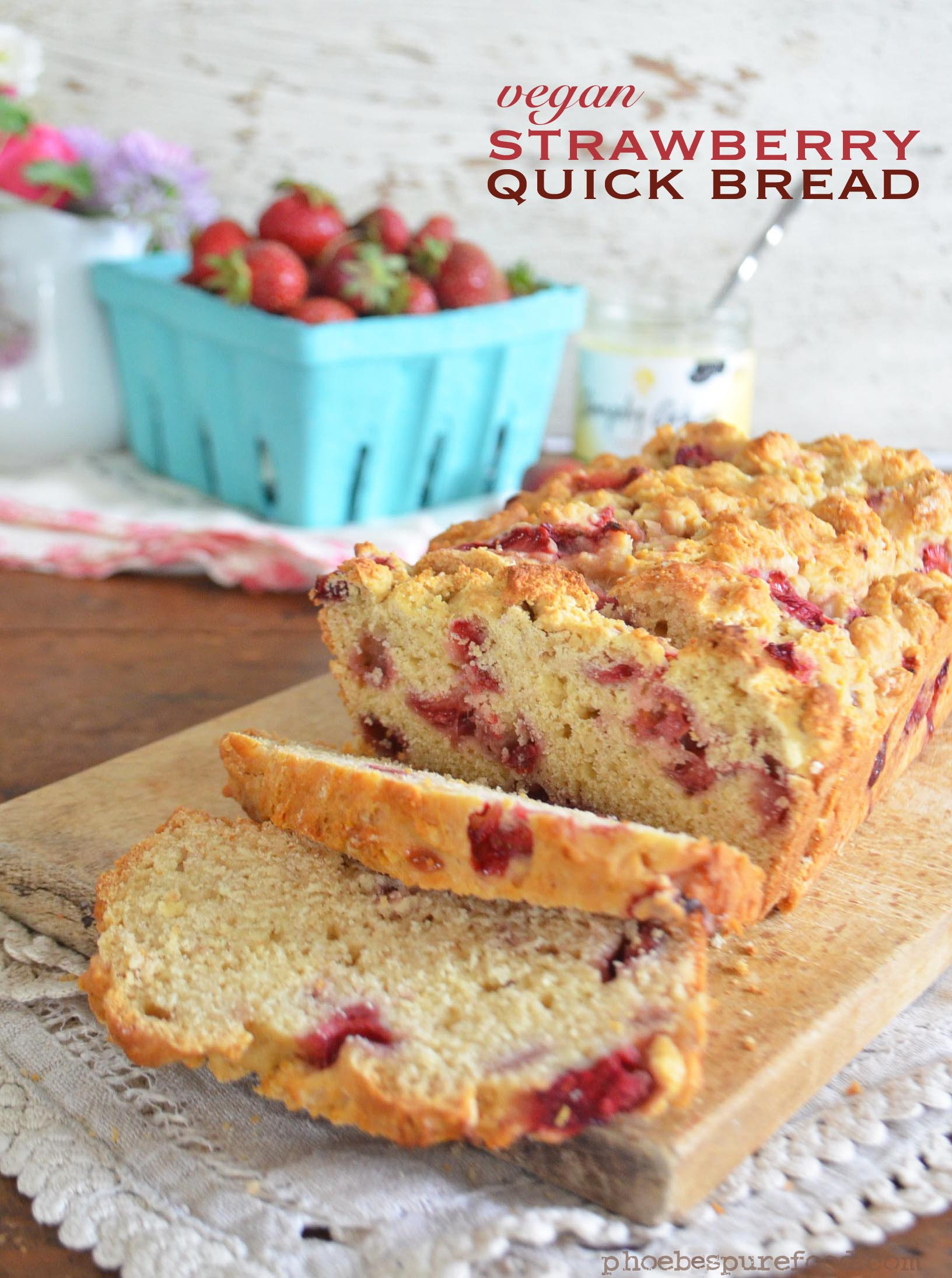 Vegan Quick Bread Recipe
 vegan strawberry quick bread phoebe s pure food