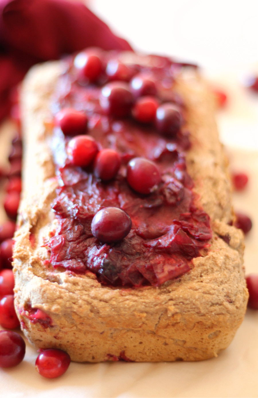 Vegan Quick Bread Recipe
 Cranberry Sauce Quick Bread Gluten free Vegan