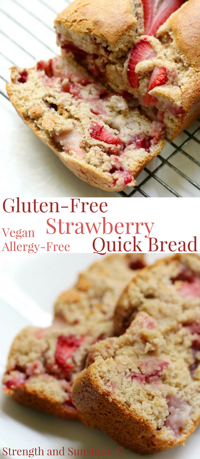 Vegan Quick Bread Recipe
 Gluten Free Strawberry Quick Bread Vegan Allergy Free