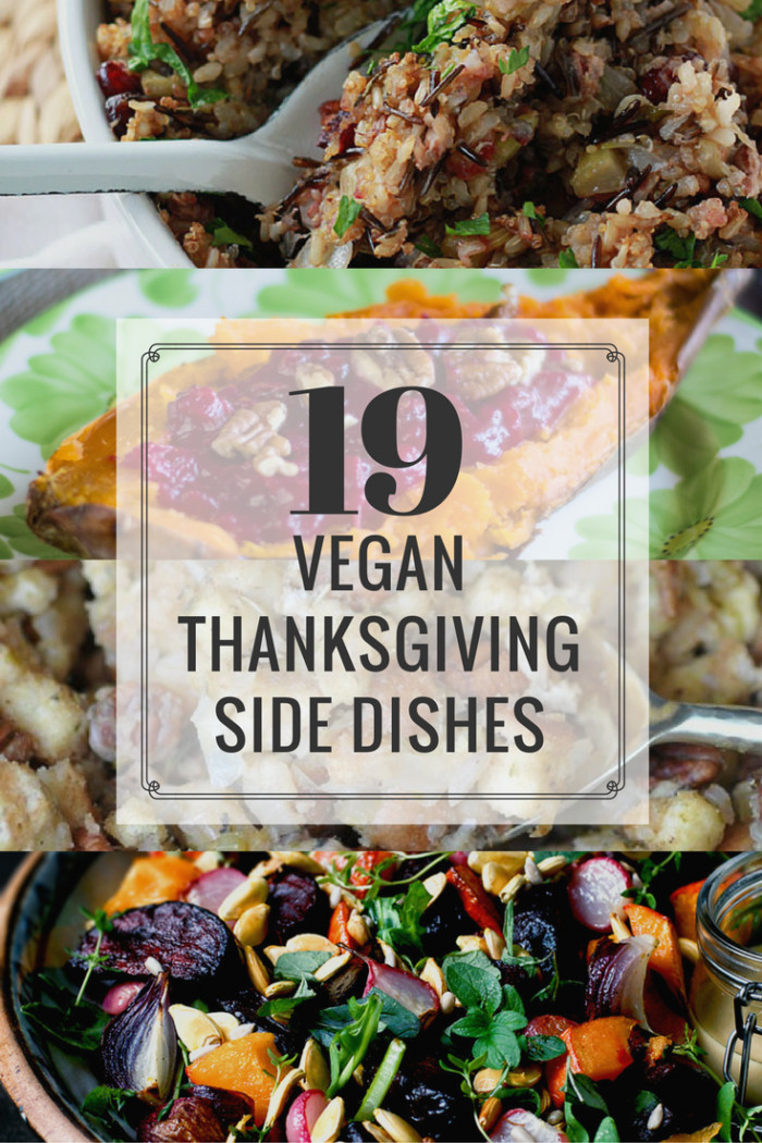 Vegan Side Dishes
 19 Vegan Thanksgiving Side Dishes Kitchen Treaty