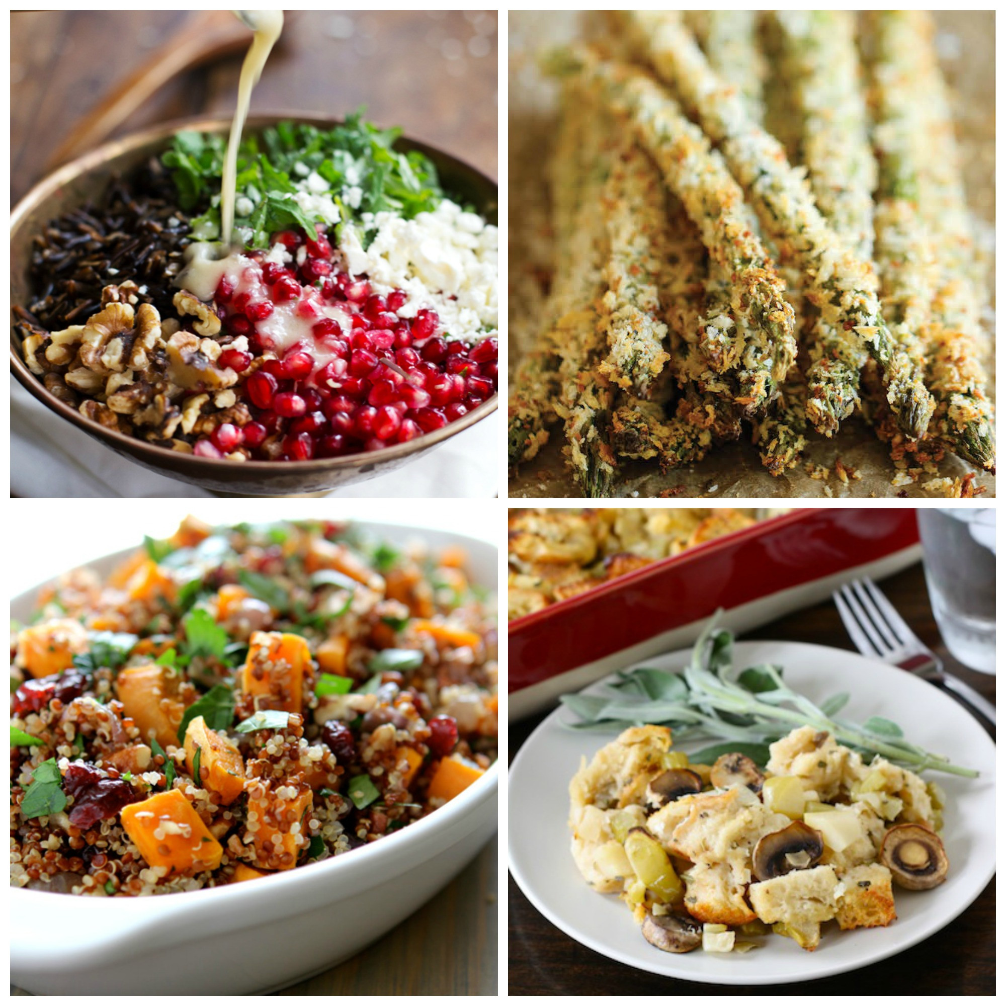 Vegan Side Dishes
 Ve arian Thanksgiving dishes that even meat lovers will