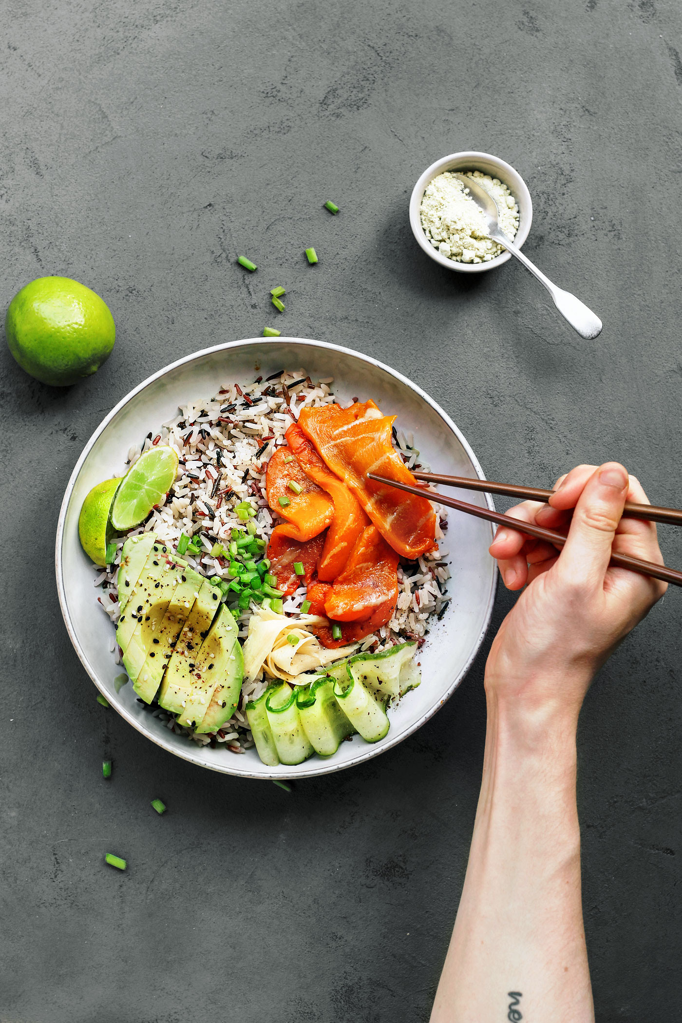 Vegan Smoked Salmon
 Sushi Bowls with Vegan Smoked "Salmon" Full of Plants