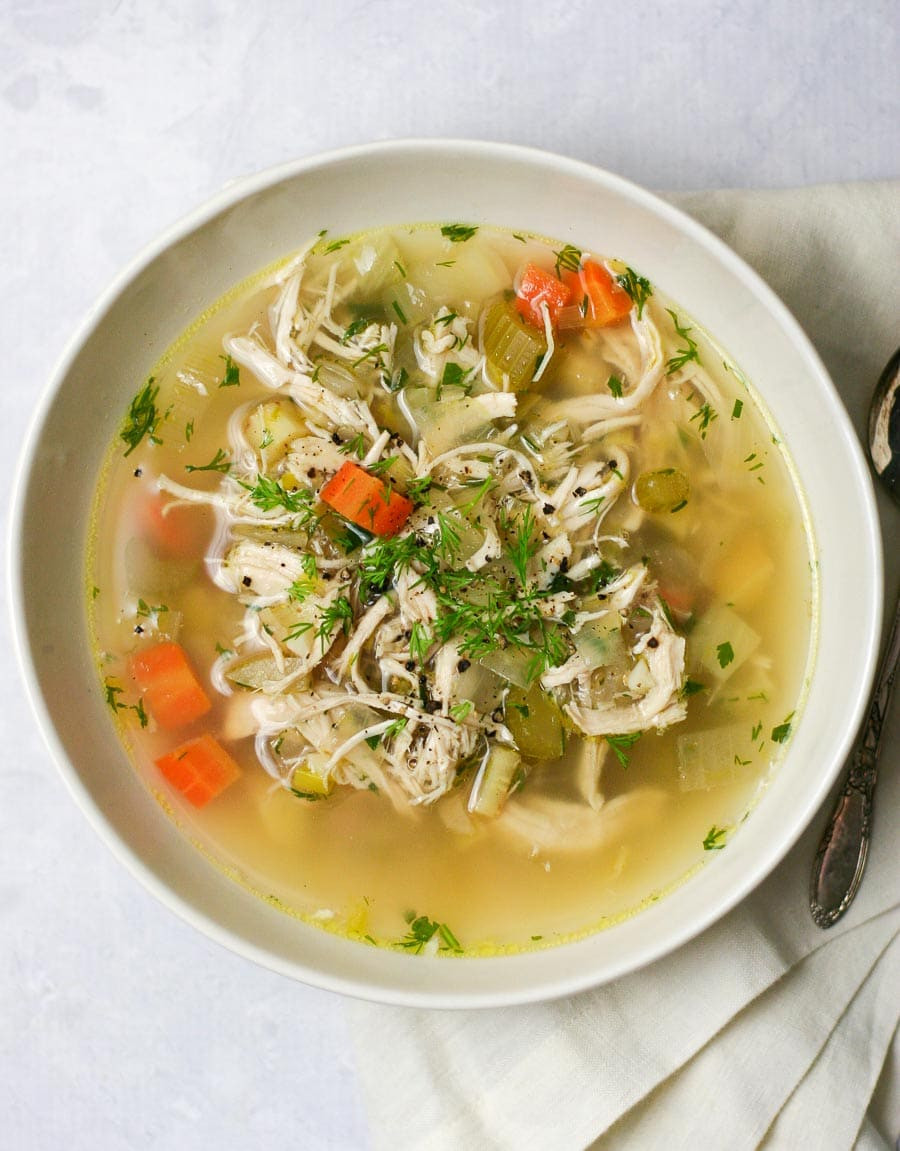 Vegetable Chicken Soup
 Classic Chicken Ve able Soup Recipe PrepDish