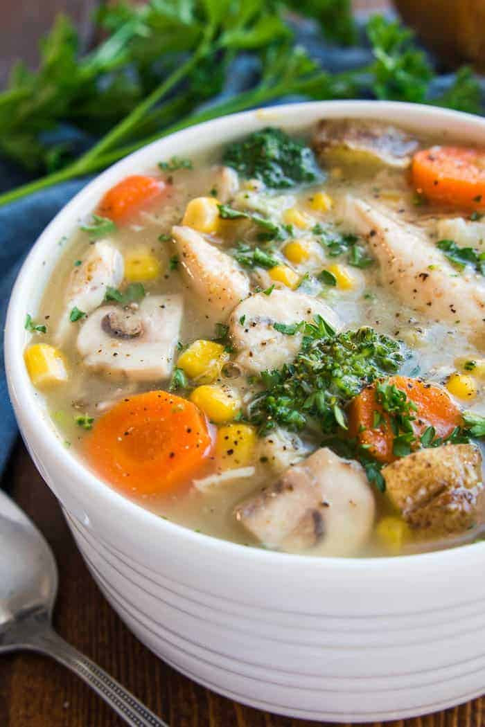 Vegetable Chicken Soup
 Chicken Ve able Soup – Lemon Tree Dwelling