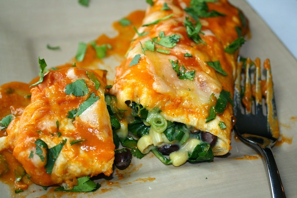 Vegetable Enchiladas Recipe
 The Garden Grazer 30 Ve arian Enchilada Recipes 7