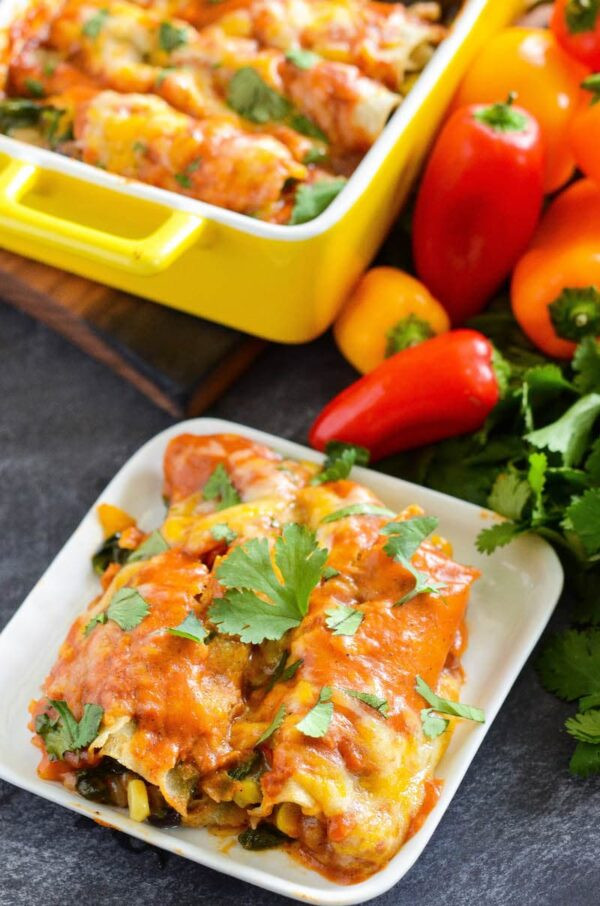 Vegetable Enchiladas Recipe
 Ve able Enchiladas Recipe