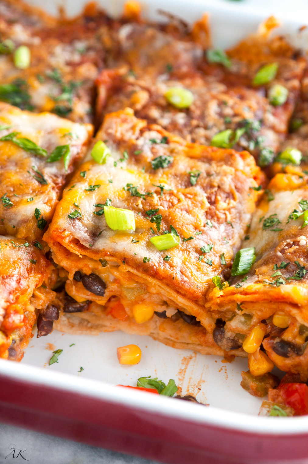 Vegetable Enchiladas Recipe
 Ve arian Black Bean Enchilada Casserole Video