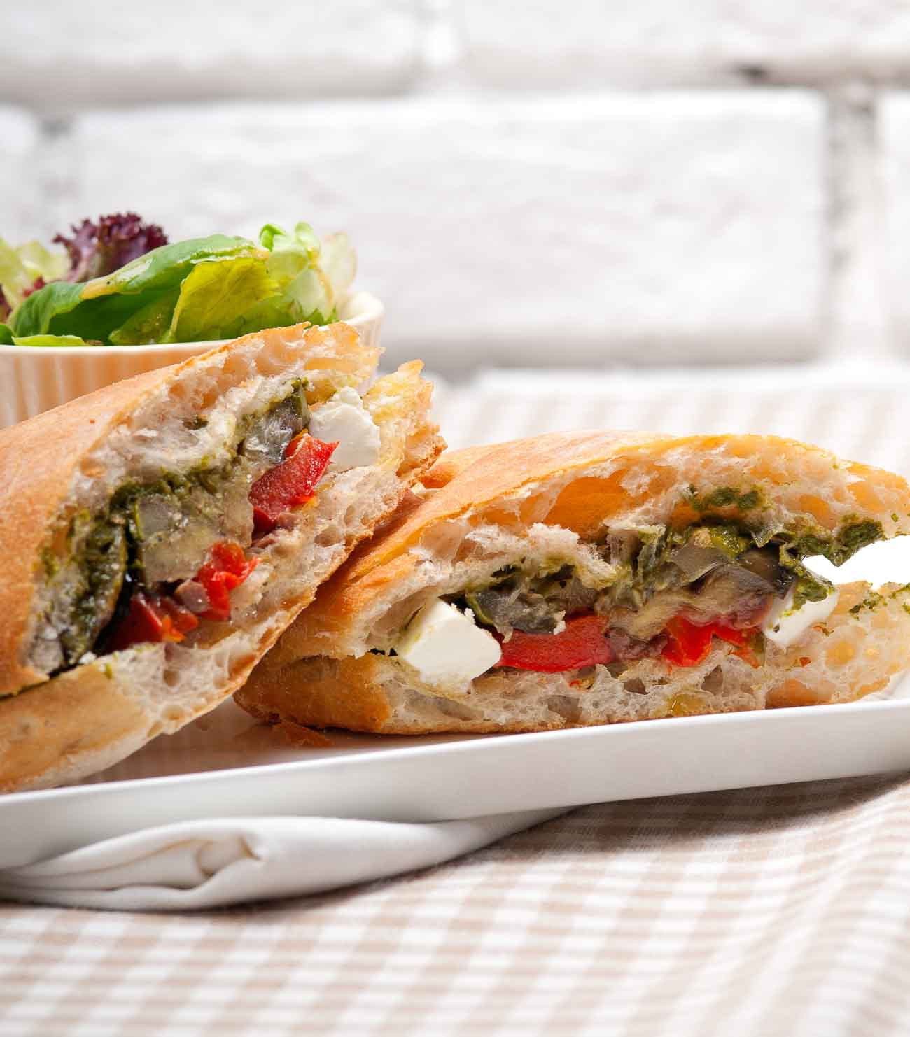 Vegetable Panini Sandwich Recipes
 Roasted Ve able Panini Sandwich With Cheese Recipe by