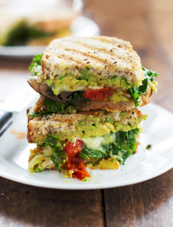 Vegetable Panini Sandwich Recipes
 Avocado Veggie Panini Recipe Pinch of Yum