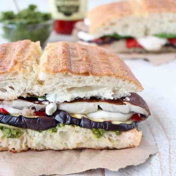 Vegetable Panini Sandwich Recipes
 Grilled Ve able Italian Panini Recipe WhitneyBond