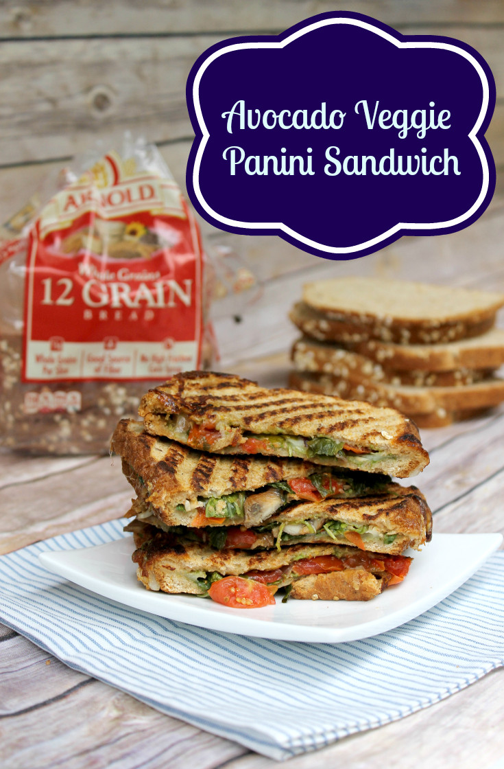 Vegetable Panini Sandwich Recipes
 Avocado Veggie Panini Sandwich Recipe